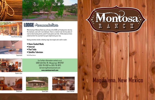 Montosa Hunting web brochure 